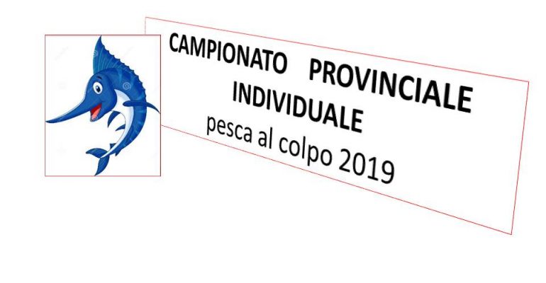 CAMPIONATO PROVINCIALE INDIVIDUALE AL COLPO 2019